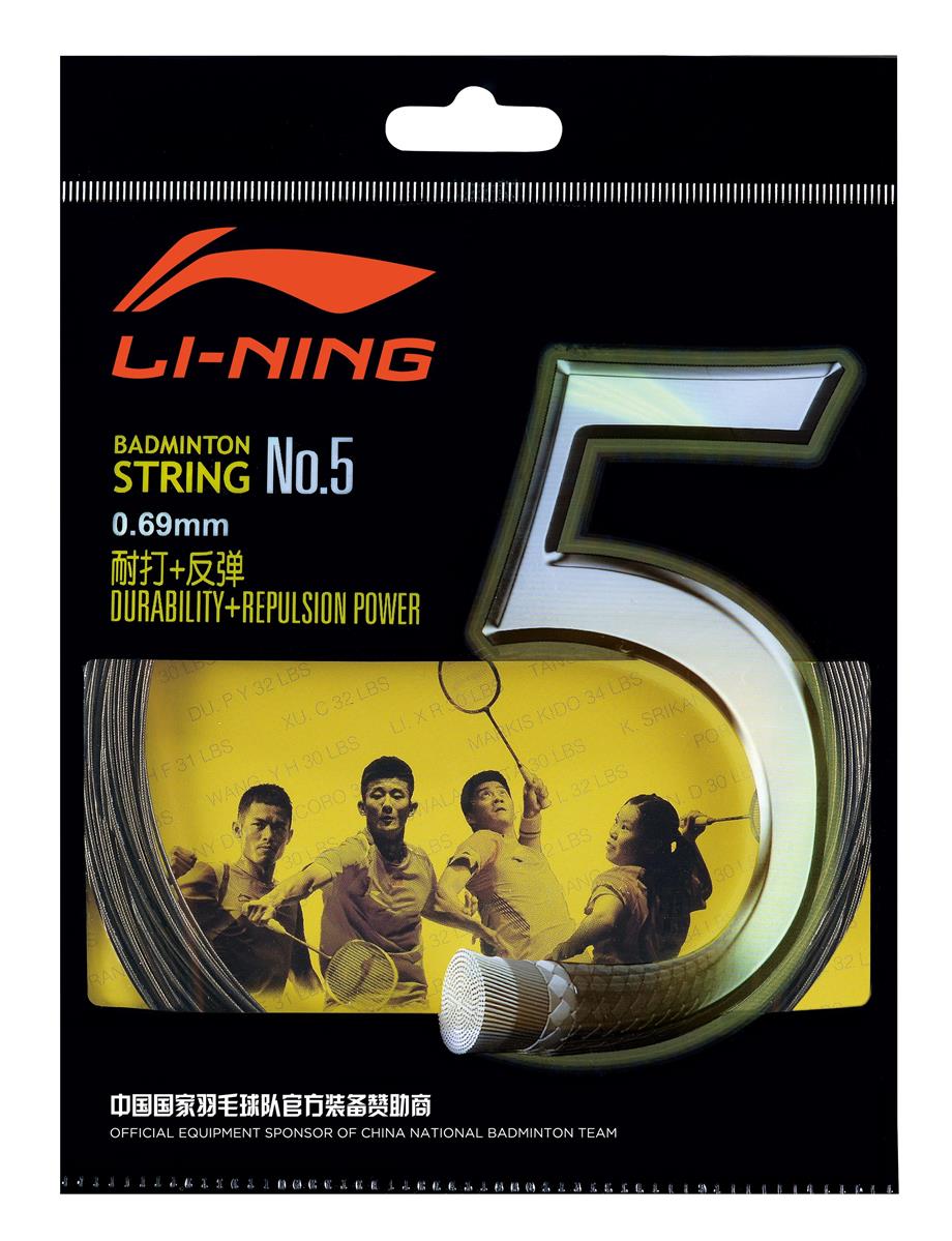 Badminton String Li-Ning No.5 Set with 10m