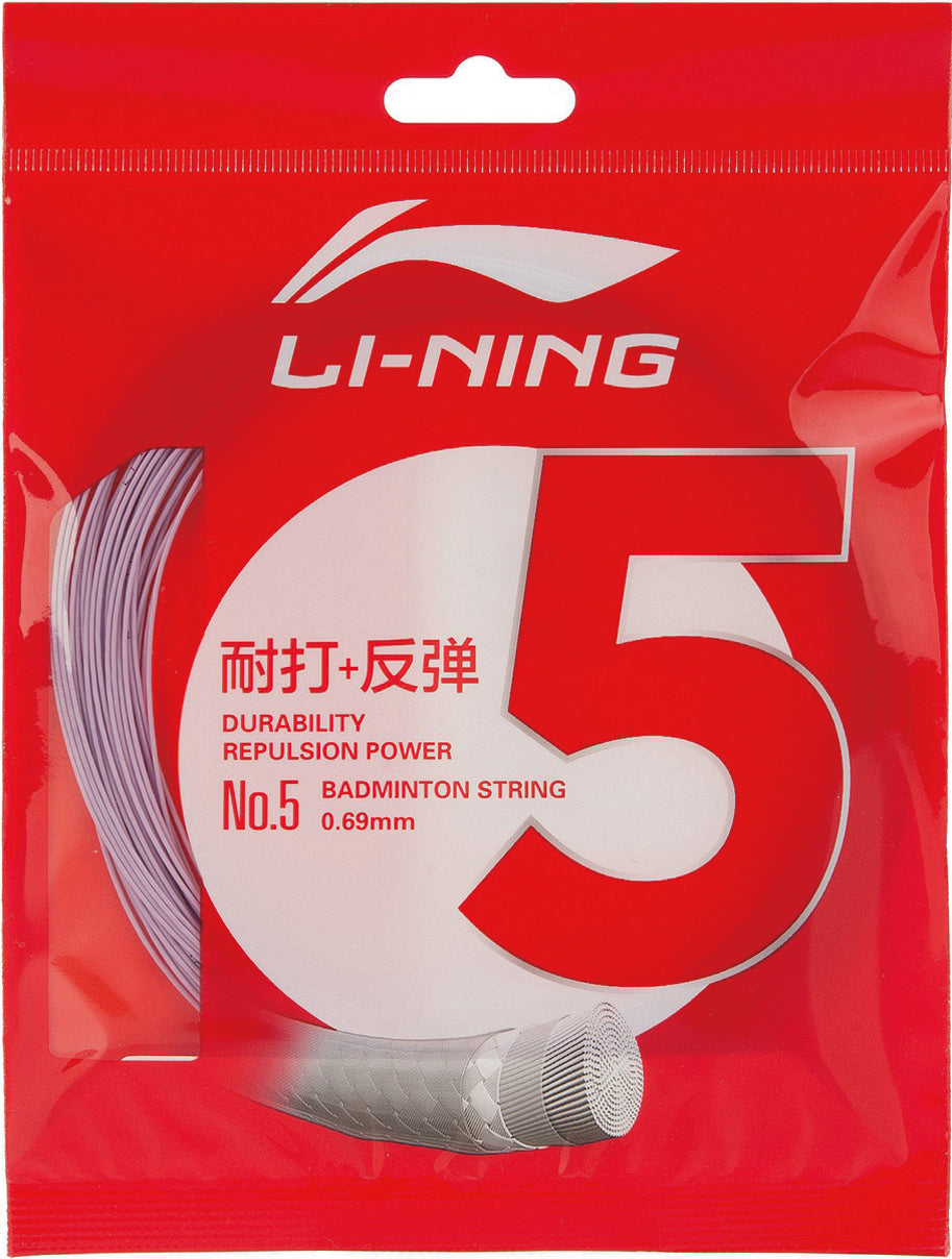 Badminton String Li-Ning No.5 Set with 10m