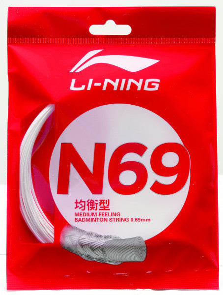 Li-Ning N69 Badminton String 10m Set, various colors - AXJR018