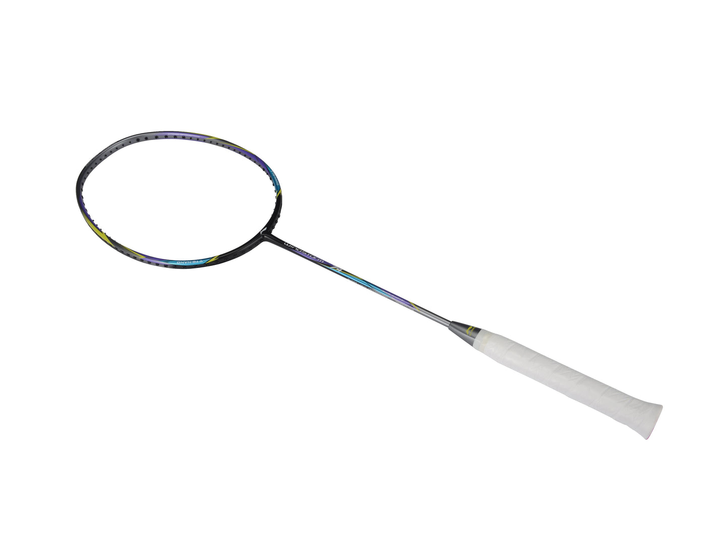 Raquette de badminton Li-Ning Windstorm 74 grise non cordée
