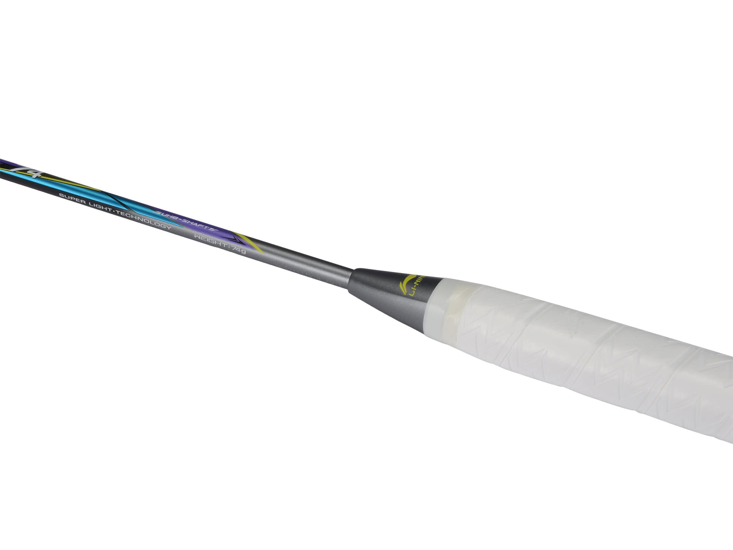 Raquette de badminton Li-Ning Windstorm 74 grise non cordée