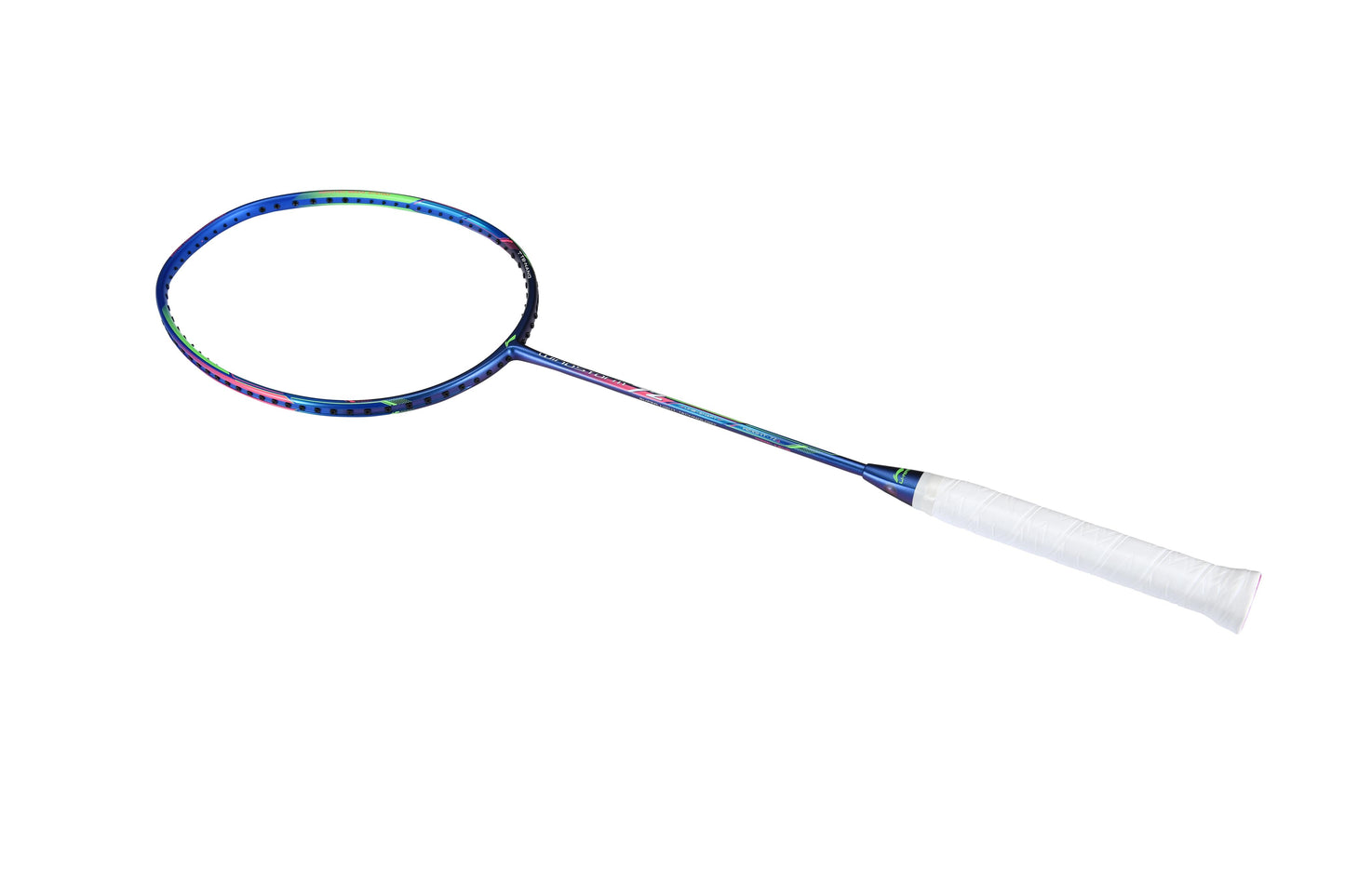 Raquette de badminton Li-Ning Windstorm 72 bleu foncé non cordée