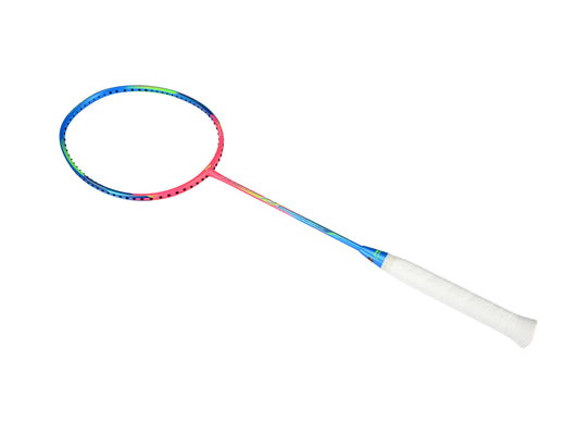 Li-Ning Badminton Racket WindStorm 72 S Unstrung Blue-Pink - AYPR008-1