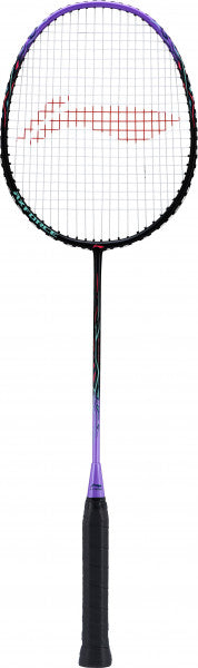 Li-Ning Badminton Racket AXFORCE 9 Strung Black/Purple - AYPS077-1