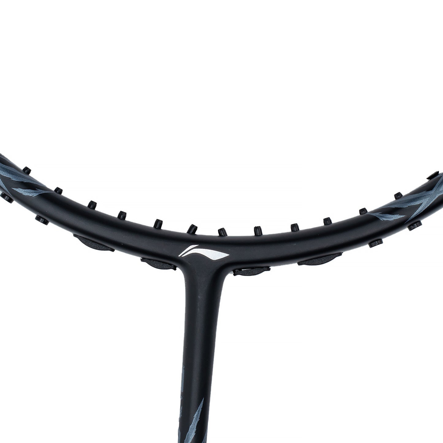 Li-Ning Badmintonschläger AXFORCE 70 (5U) Black/Silver - unbespannt - AYPT049-1