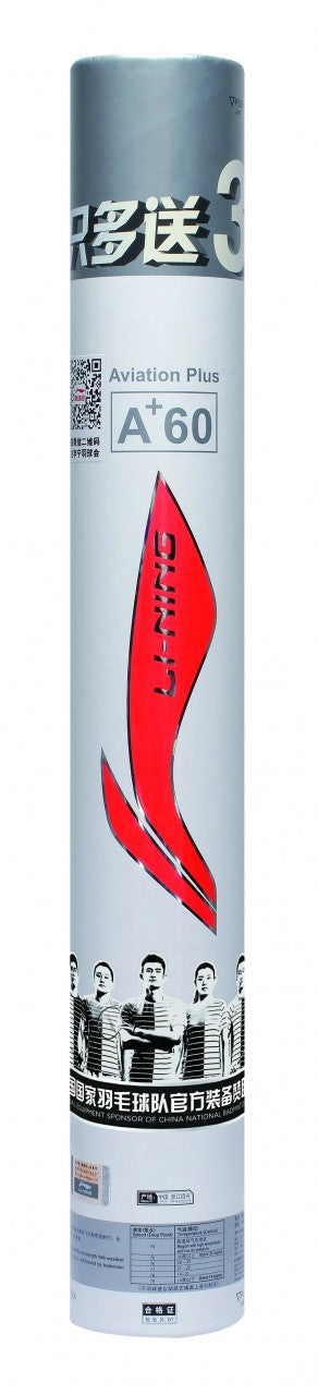 Li-Ning Naturfederball Federbälle A+ 60 Extra 15er Rolle Geschwindigkeit 77