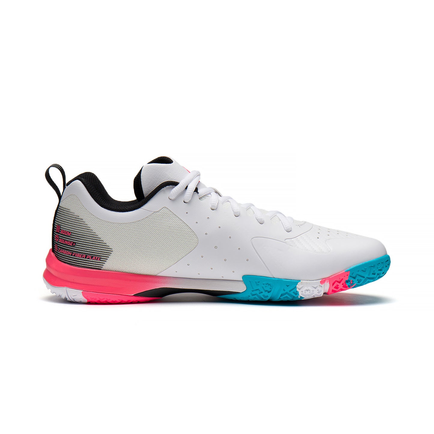 Li-Ning Chaussures de badminton unisexes Blast SE blanc/noir - AYZS018-3