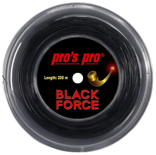 Pros Pro Tennissaite BLACK FORCE 200 m Rolle 1.19mm