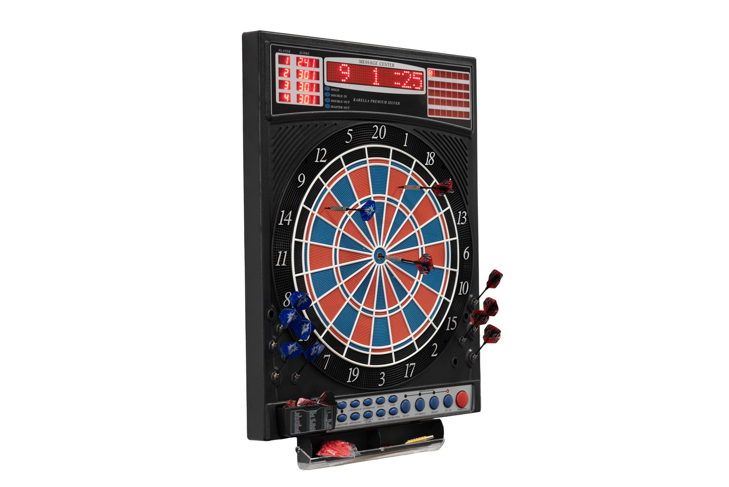 Karella Premium Silver Electronic Dartboard
