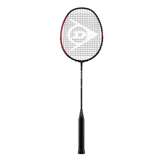 Badmintonschläger Z-Star Control 78 schwarz/rot bespannt