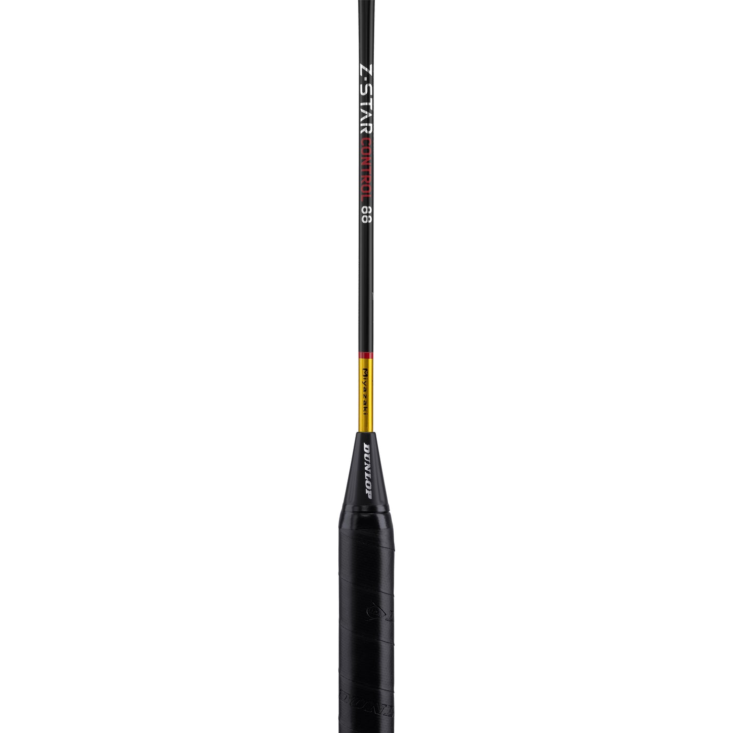 Raquette de badminton Dunlop Z-Star Control 88 noire/rouge cordée
