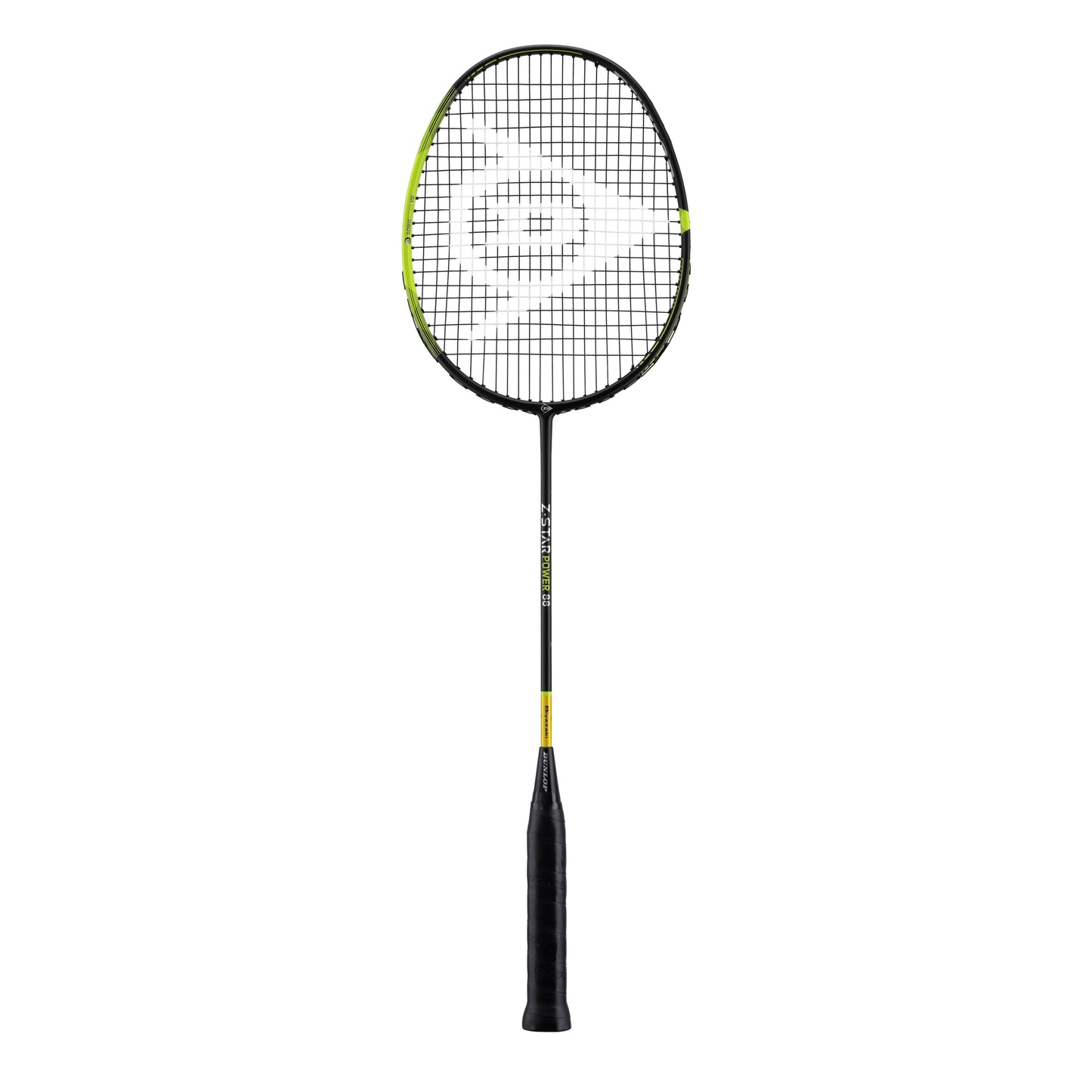 Dunlop Badminton Racket Z-Star Power 88 black/yellow strung