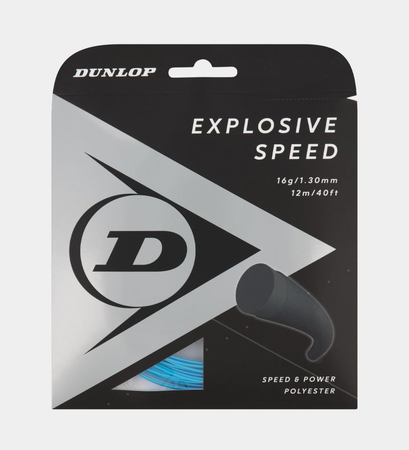 Dunlop Tennis Saite EXPLOSIVE SPEED 17G blau 12M SET 1,25