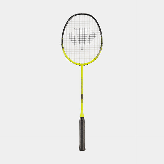 Carlton Badmintonschläger Powerblade Zero 100 gelb G3 bespannt