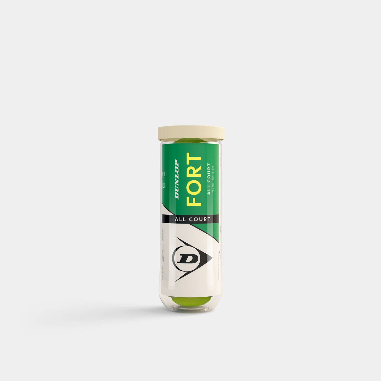 Dunlop Tennisball Fort All Court 3er Tennisbälle 3er PET