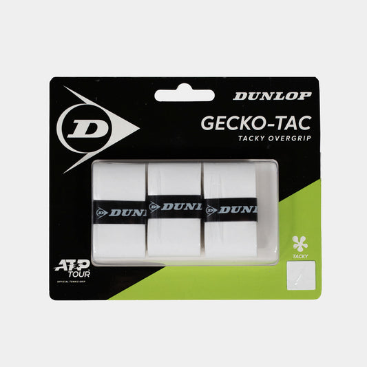 GECKO-TAC OVERGRIP WHITE 3PCS