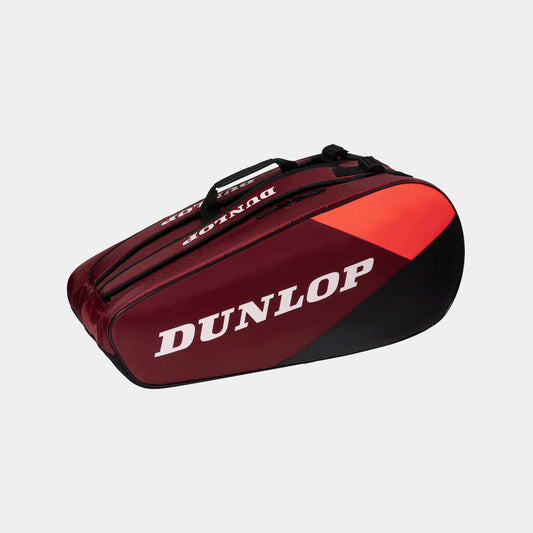 Tennis Racketbag CX-CLUB 10RKT rot/schwarz