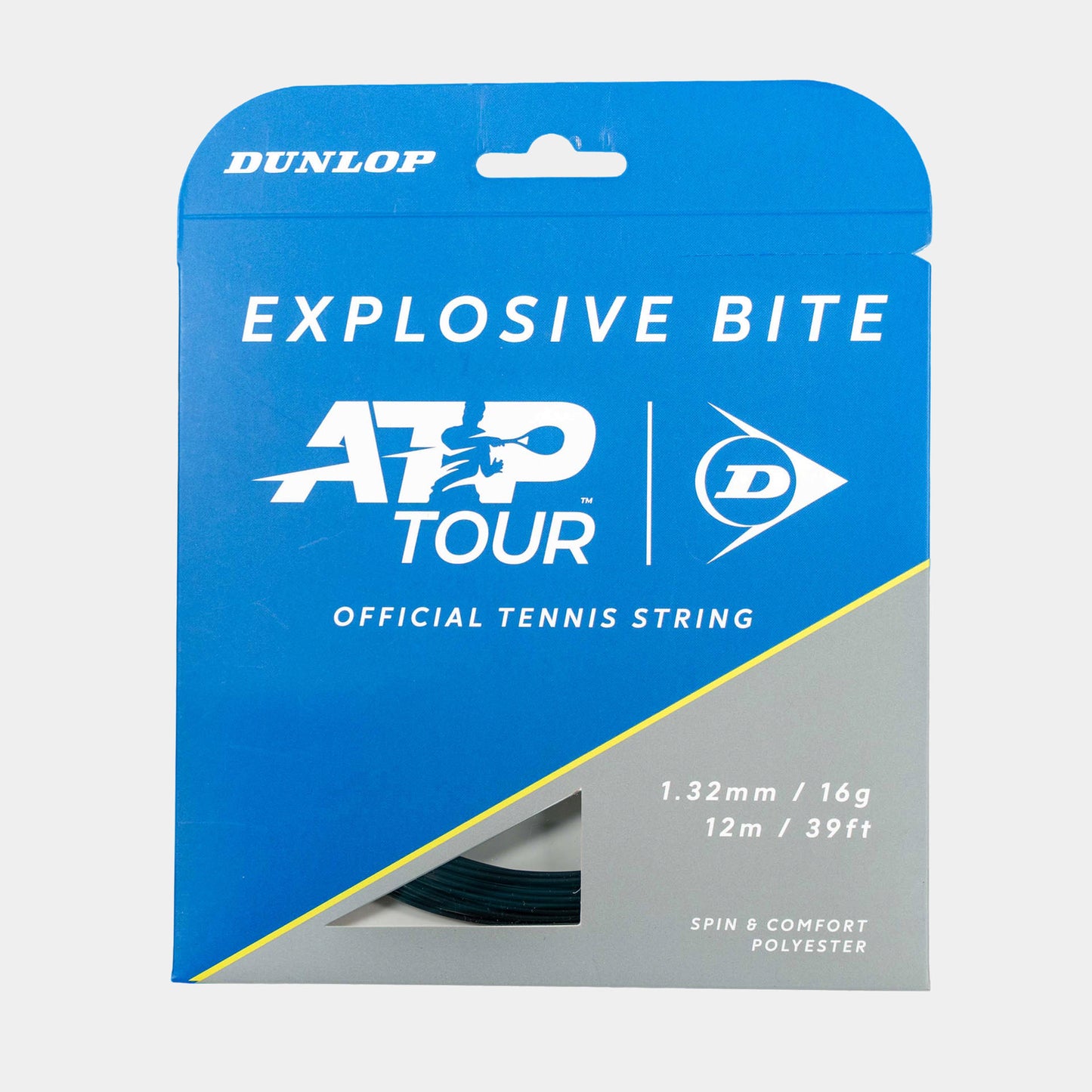 Tennis Saite EXPLOSIVE BITE 16G schwarz 12M SET 1,32
