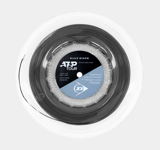 Tennis String BLACK WIDOW 16G 200M REEL 1PC 1.31