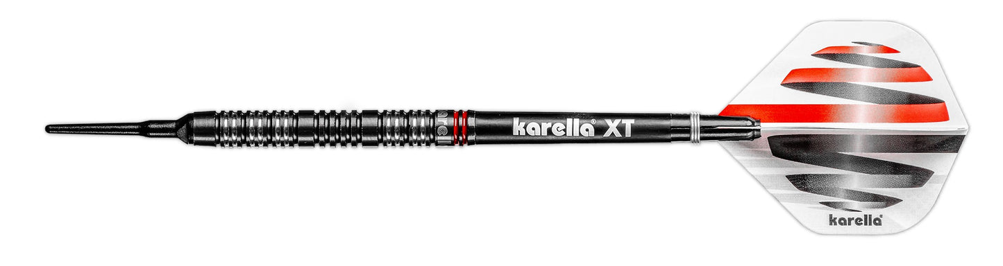 Softdart Karella HiPower 18g schwarz 90% Tungsten Dartpfeile
