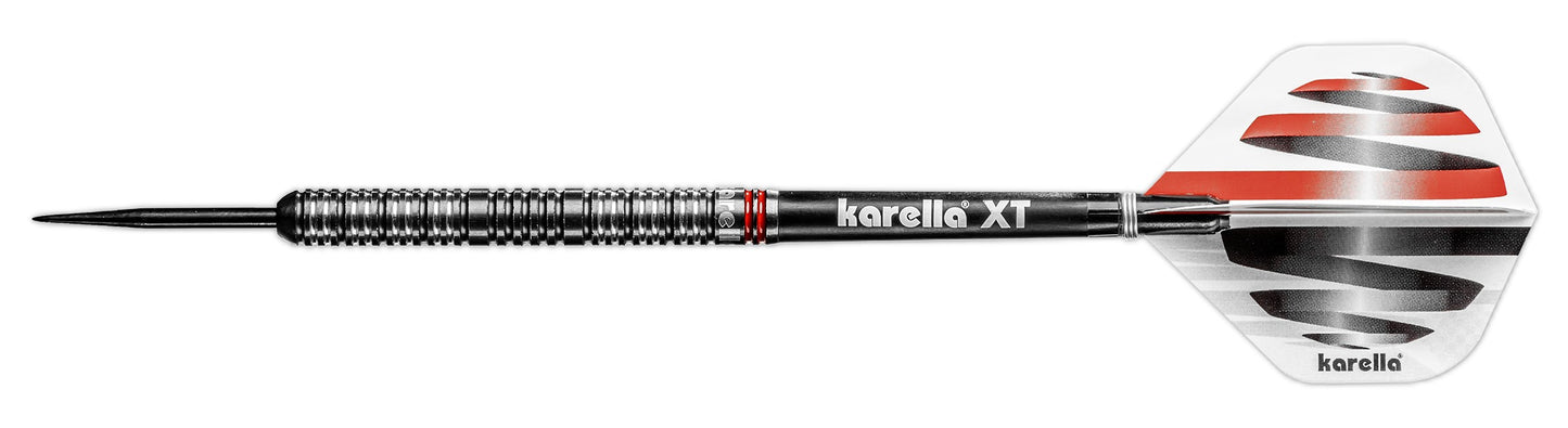 Steeldart Karella HiPower 22g schwarz 90% Tungsten Dartpfeile
