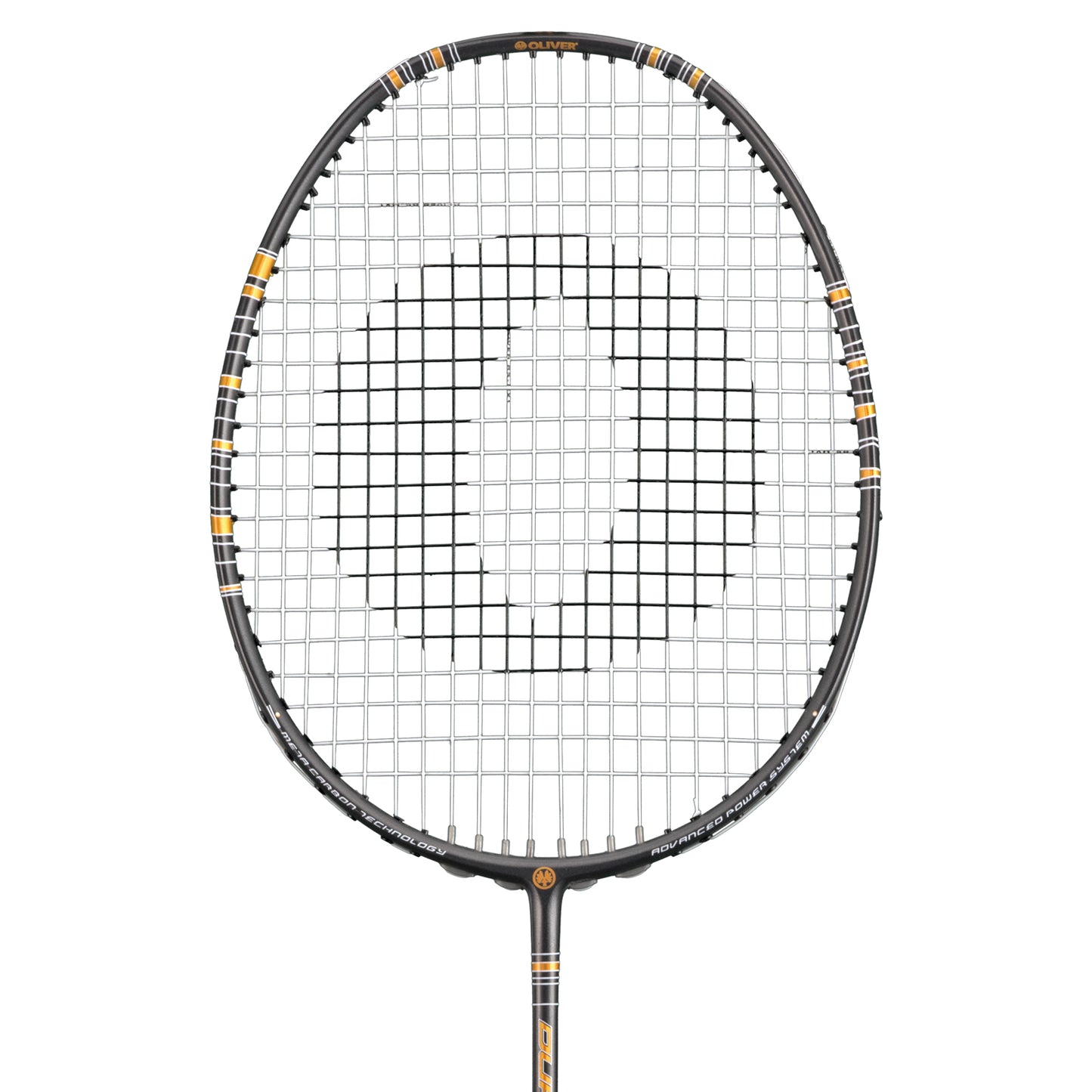 OLIVER Badmintonschläger DUAL TEC bespannt