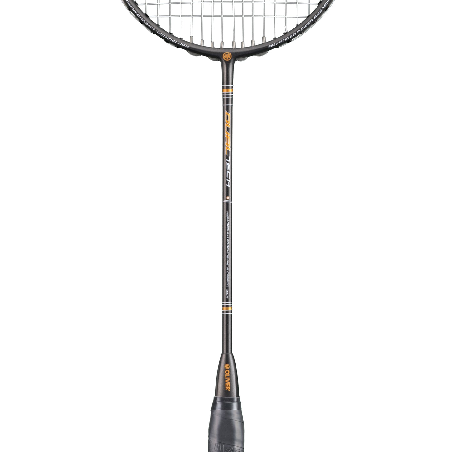 OLIVER Badmintonschläger DUAL TEC bespannt