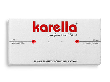 Karella Soundproofing for Steel Dartboards Noise Reduction with Integrated Surround