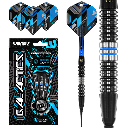 Winmau Softdart Galactics 2493 Fléchettes 20 g