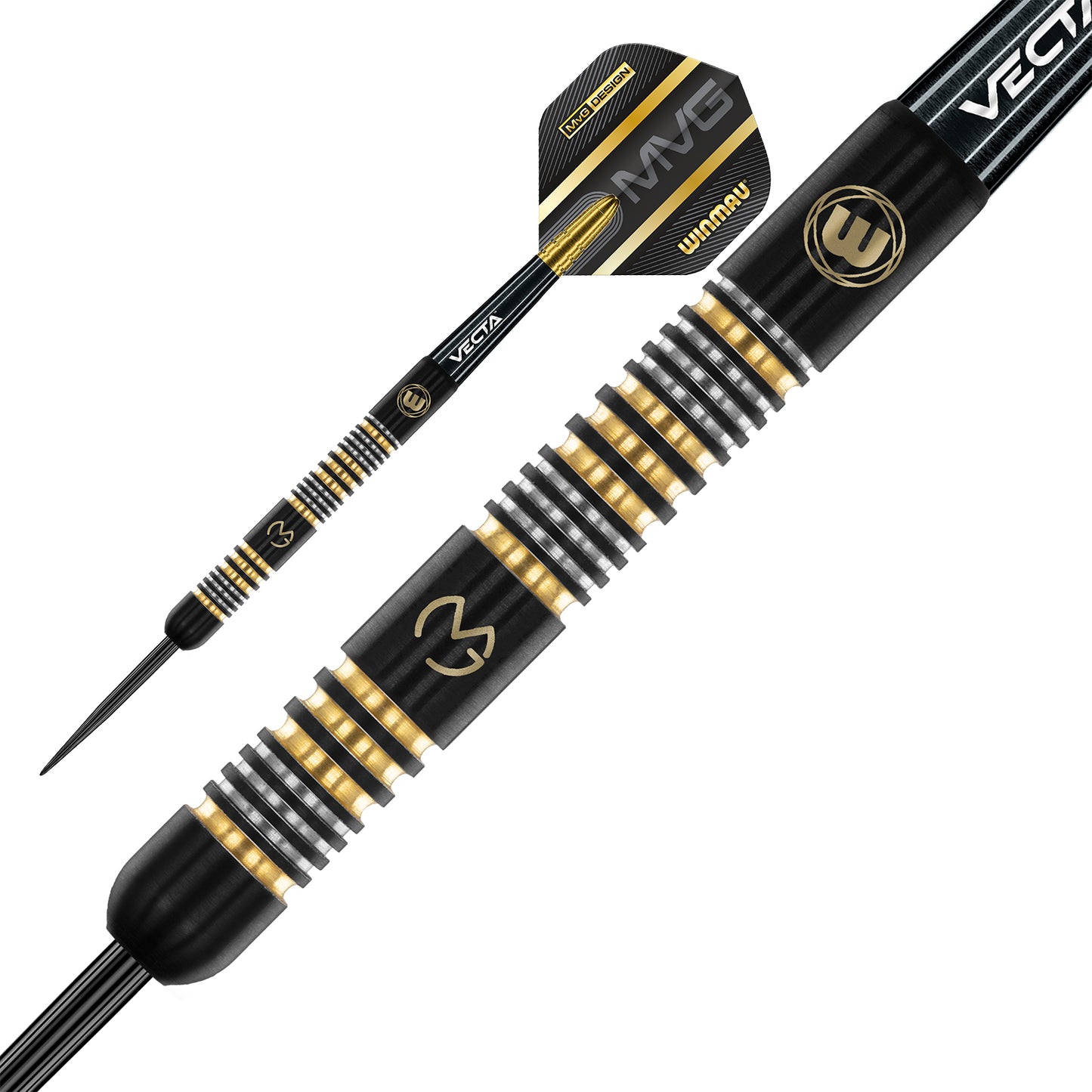 Steeldart Winmau MvG Trilogy 1481-23g Dartpfeile