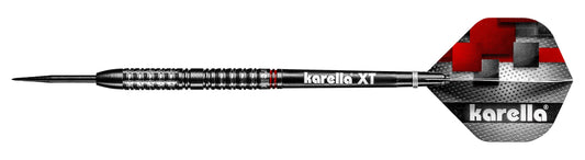Fléchettes Steeldart Karella SuperDrive 24g noir PVD 90% Tungsten