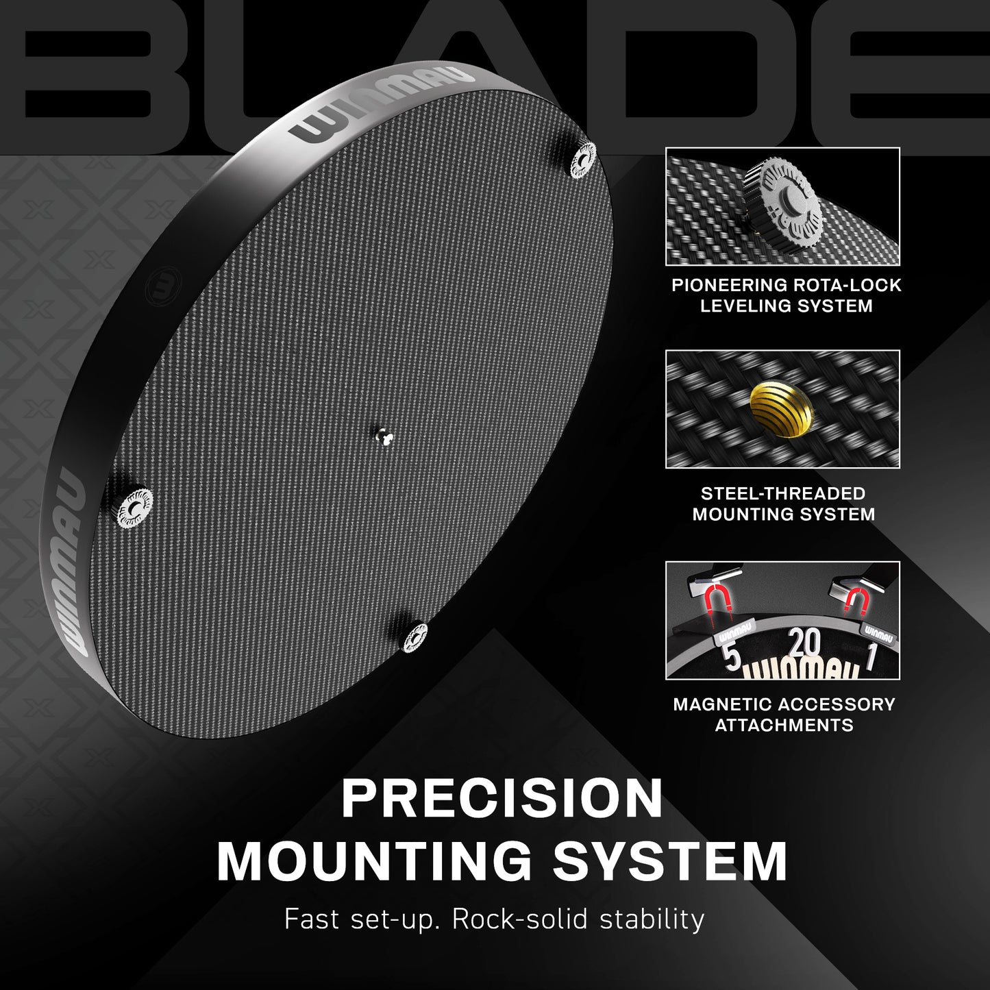 Dartboard Winmau Blade X PDC Steel-tip