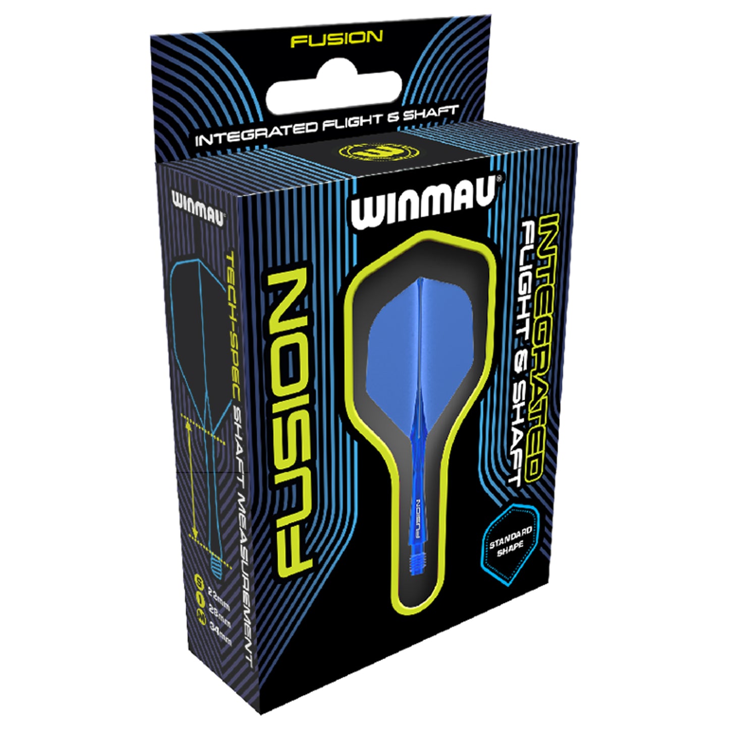 Ailettes Winmau Fusion bleu intermédiaires