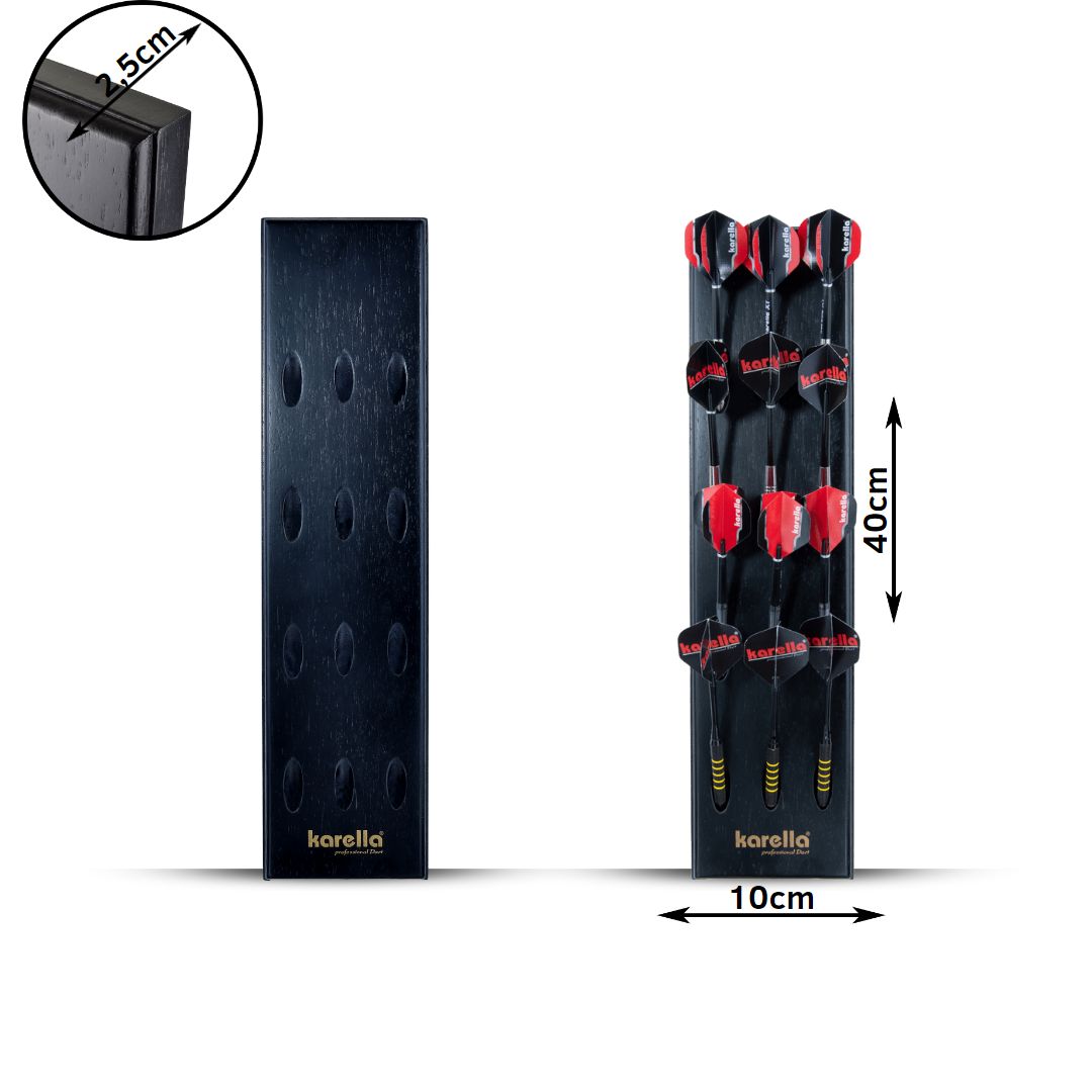 Darthalter Karella Ultimo aus Holz für 12 Dartpfeile