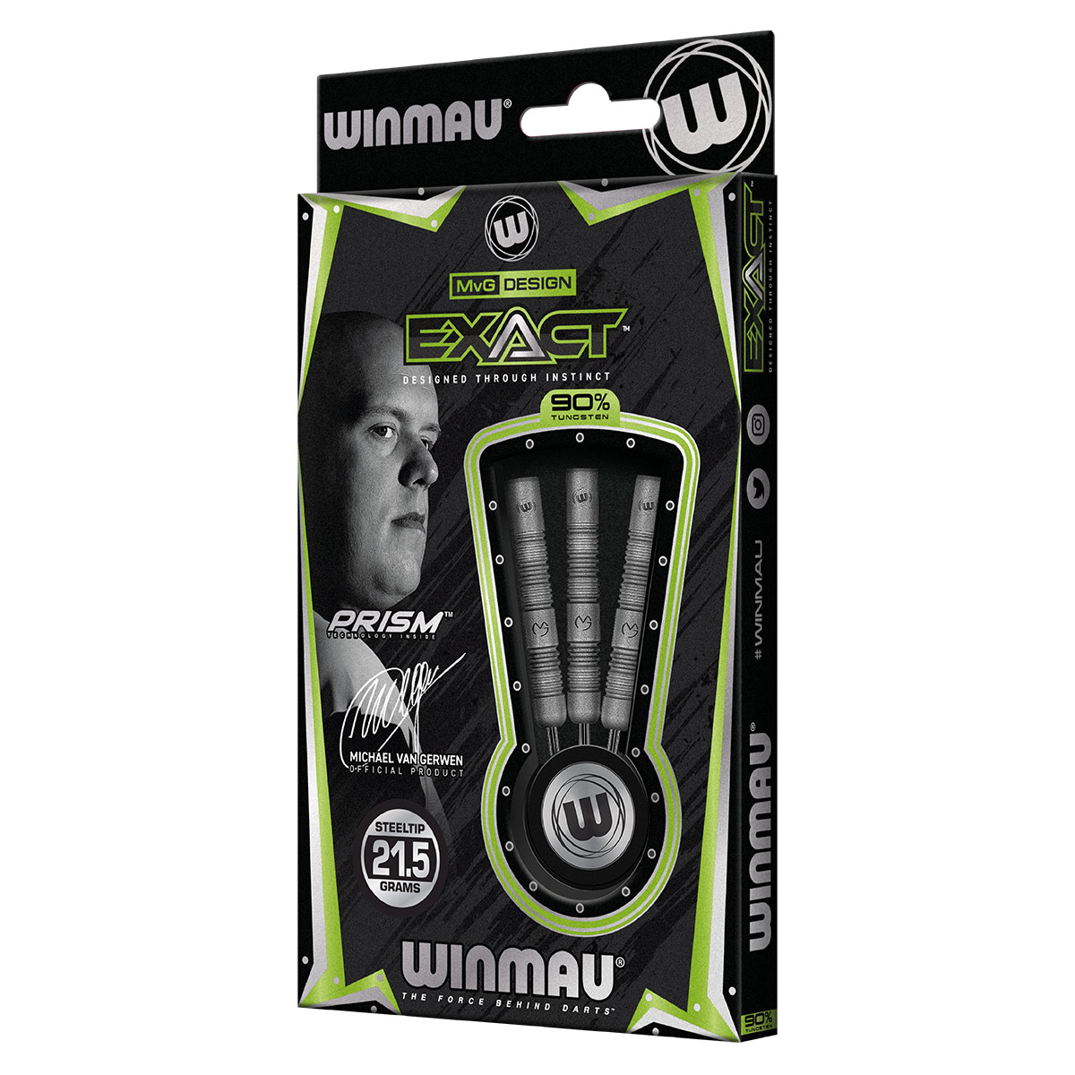 Steeldart Winmau MvG Exact 1468-21.5g