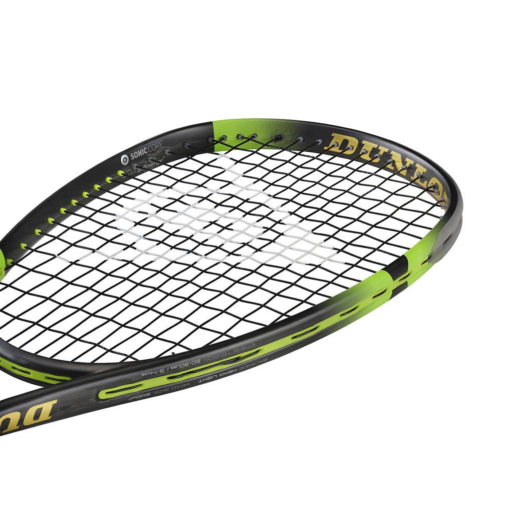 Dunlop Squashschläger SONIC CORE ELITE 135 schwarz/grün