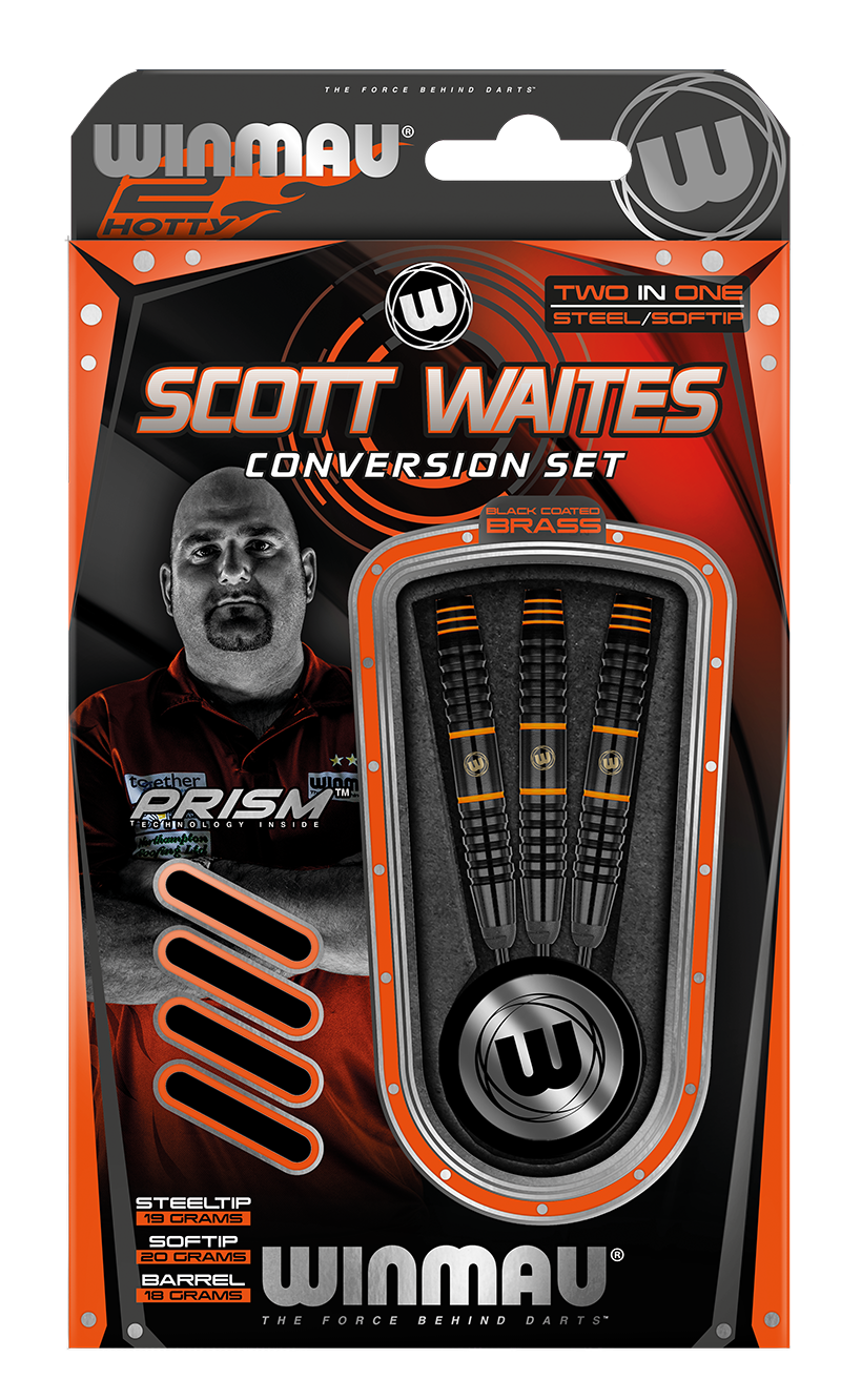 Steeldart Winmau Scott Waites Kombi-Set + Soft  1215-20g