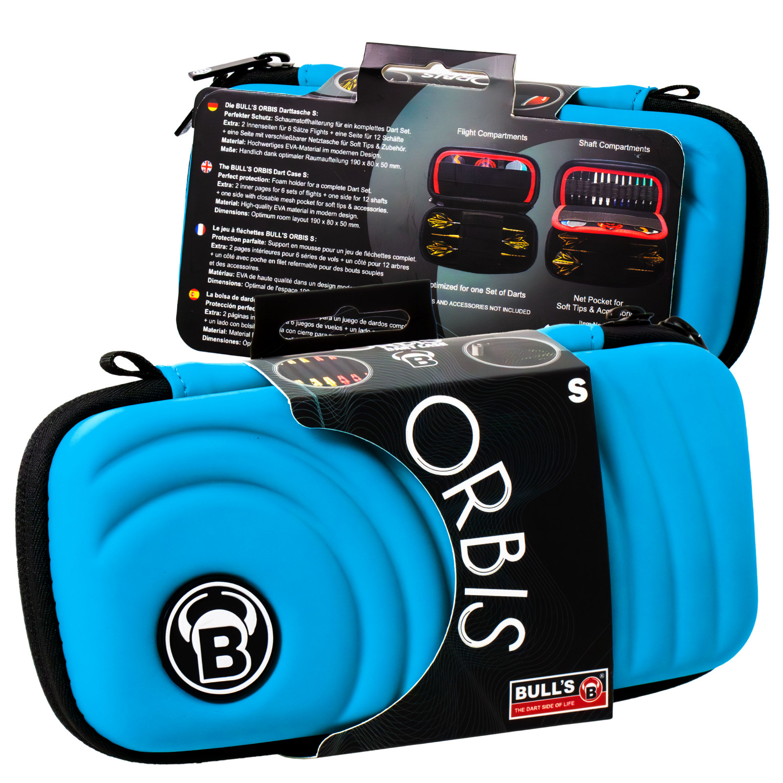 BULL'S ORBIS S Dartcase blue Darttasche