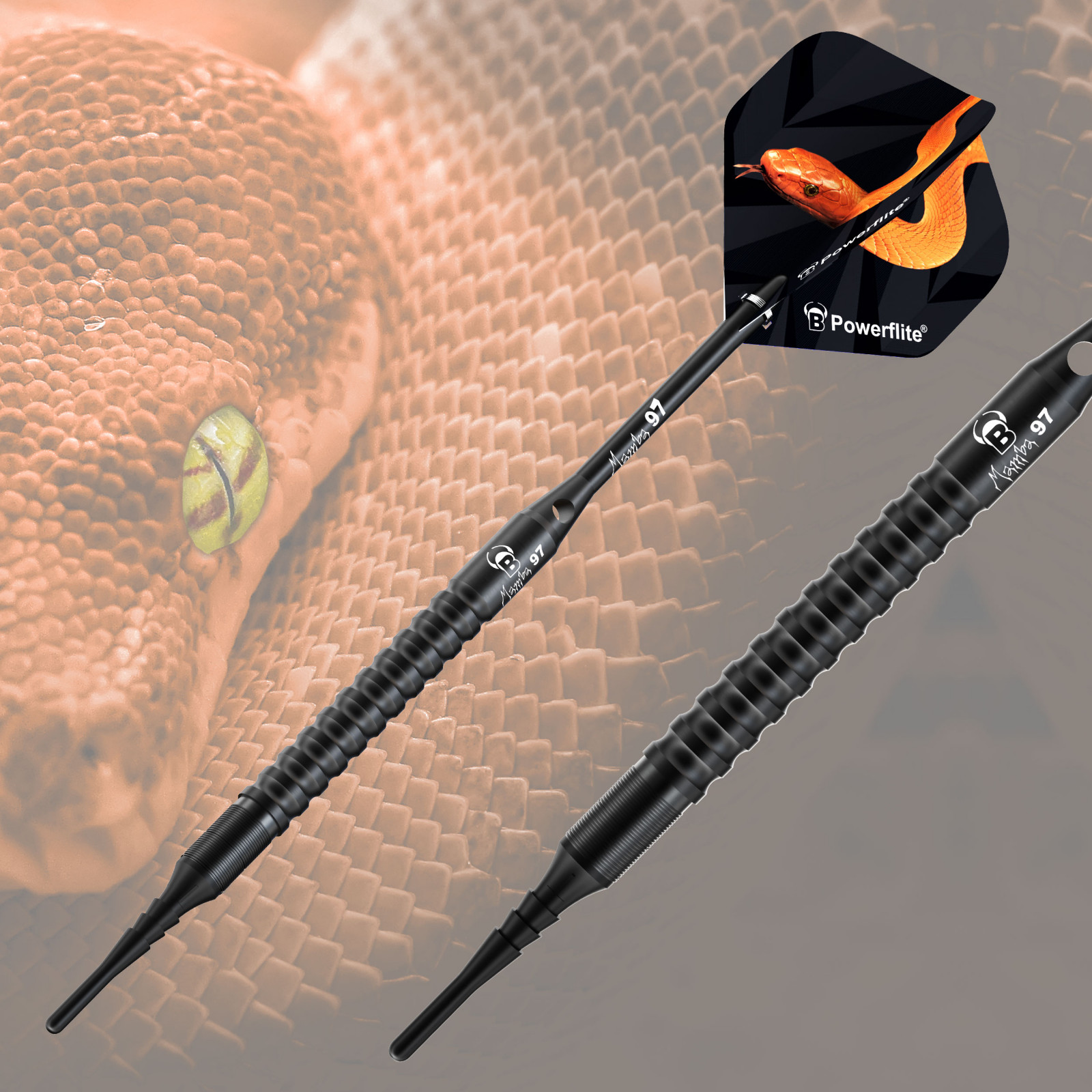 BULL'S Mamba 97 M3 Soft Dart18g Dartpfeile