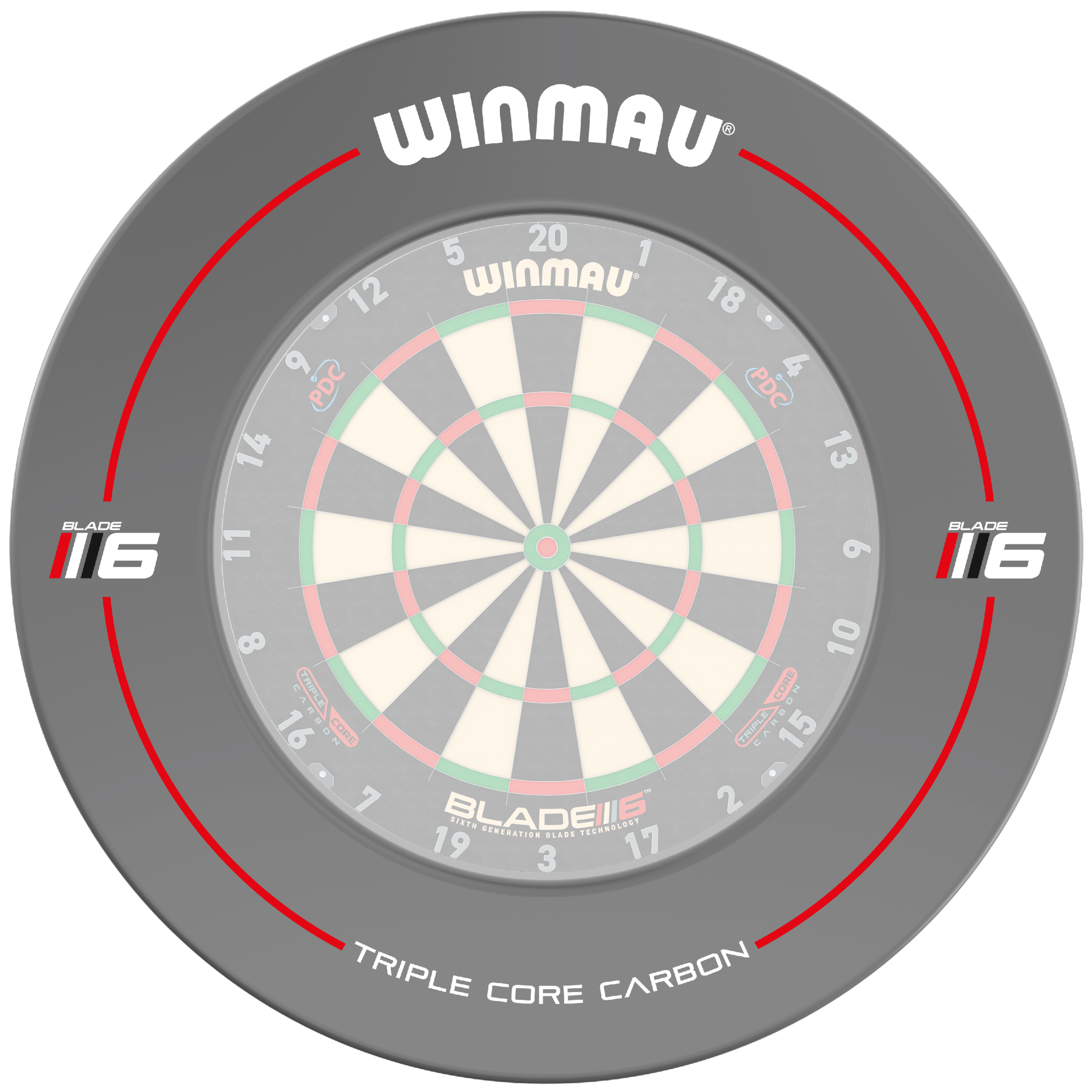 Catchring (Auffangring) - Winmau Blade 6 grey