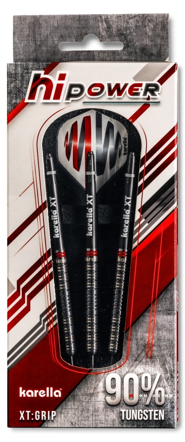 Softdart Karella HiPower 20g schwarz 90% Tungsten Dartpfeile