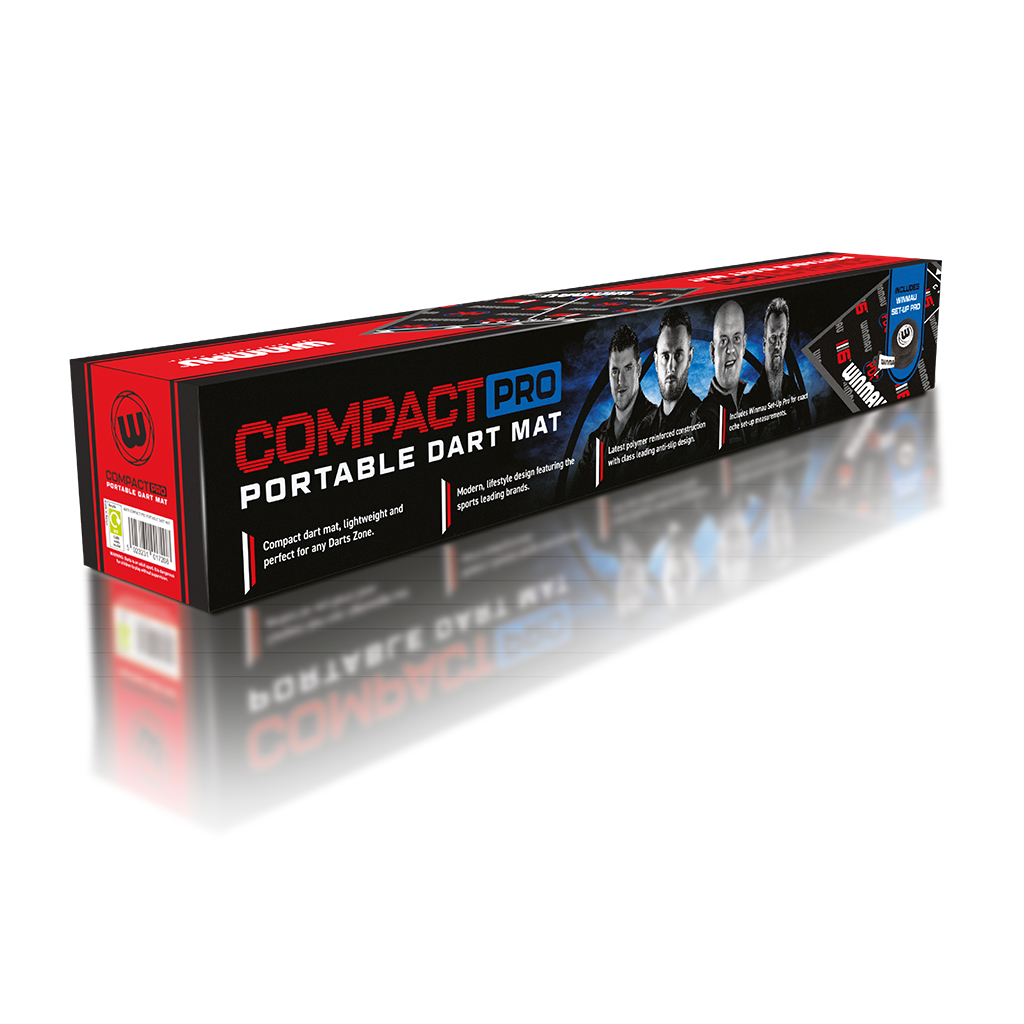 Winmau Dartmatte Compact Pro Dartteppich