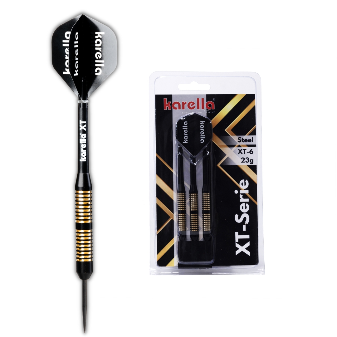 Steeldart Karella XT-Serie  XT-6  - 23 g Dartpfeile