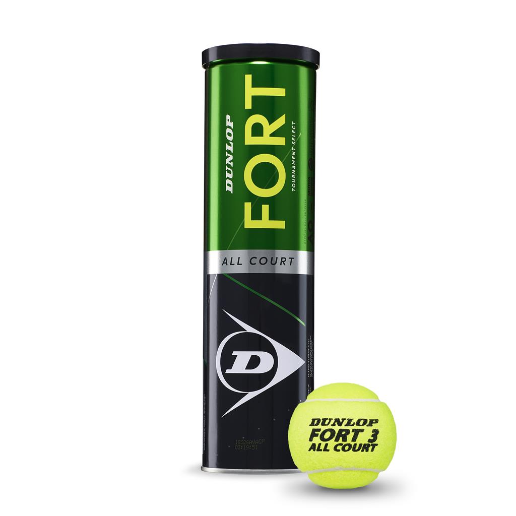 Dunlop Tennisball Fort All Court 4TIN Tennisbälle 4er Dose 1x