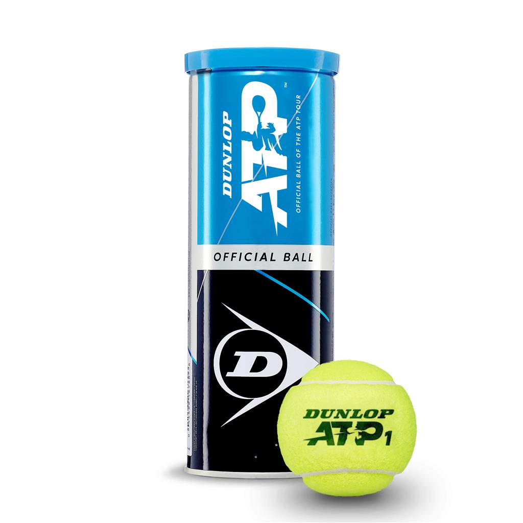 Dunlop Tennisball ATP 3TIN Tennisbälle 3er Dose