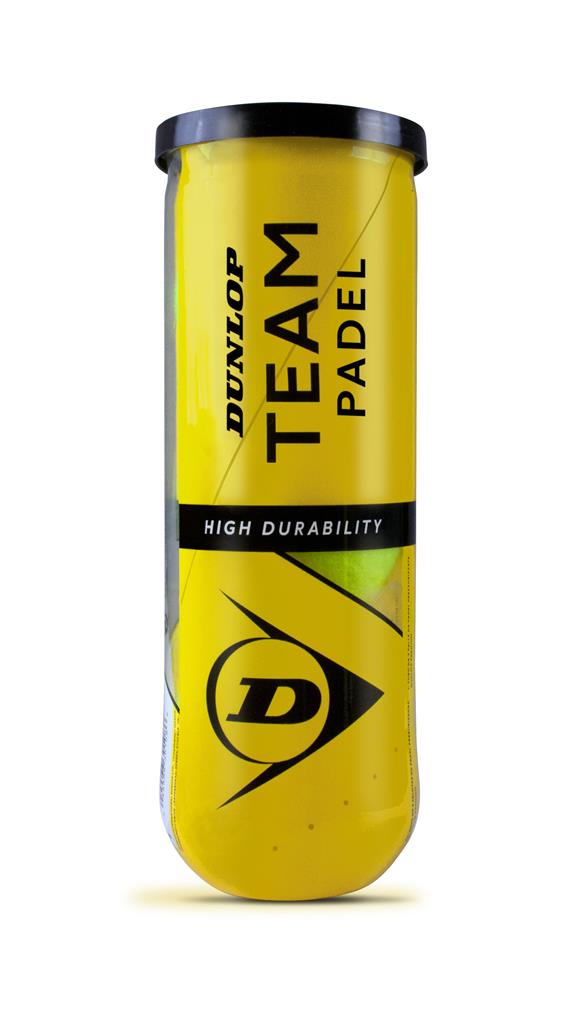 Dunlop Padelball Team 3er Dose gelb 3x