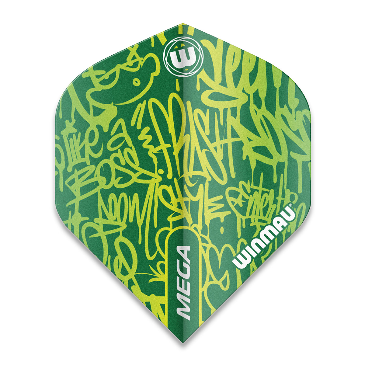 Flights Winmau Mega S. Green 6900.241