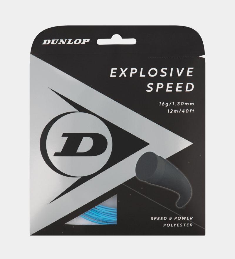 Tennis Saite EXPLOSIVE SPEED 16G blau D 12M SET 1,30