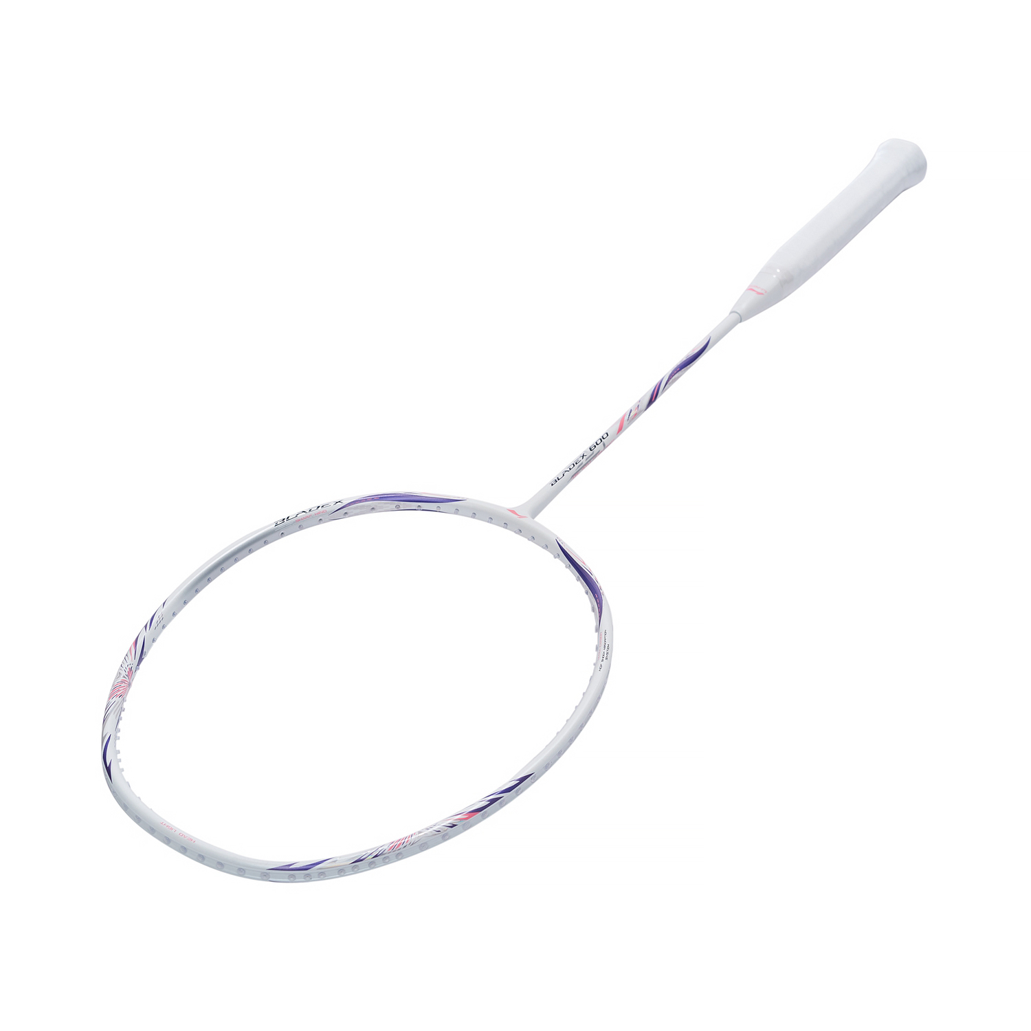 Li-Ning Badmintonschläger BladeX 600 (4U) White - unbespannt  - AYPT033-1