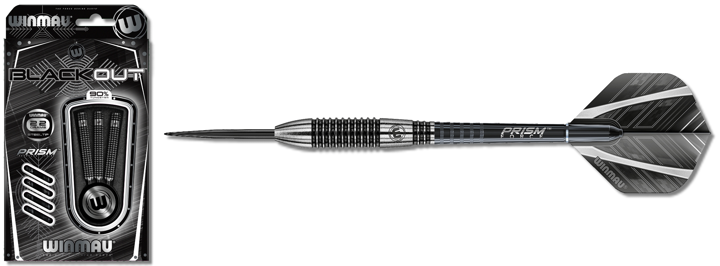 Steeldart Winmau Blackout 1043-26g